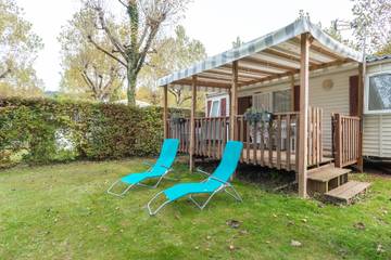 Camping pour 4 personnes, avec jardin, animaux acceptés en Pyrénées-Atlantiques