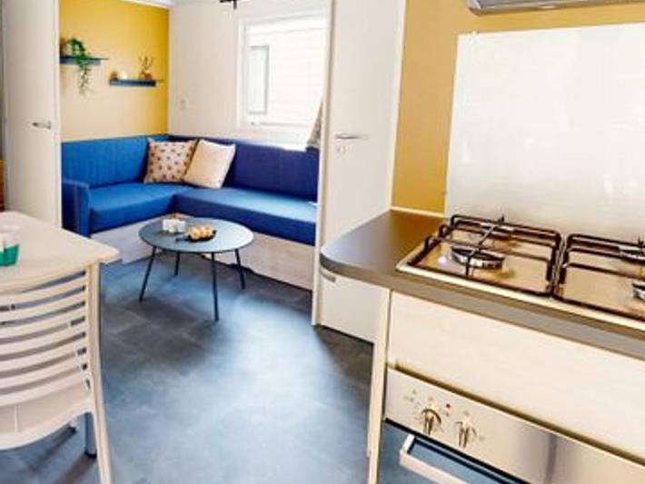 Camping Siblu Mer Et Soleil - Funpass inclus - Mobilheim 6 personen - Essentiel 2Sch 6P Signature ohne Klimaanlage in Saint-Georges-d'Oléron, Côte de Beauté