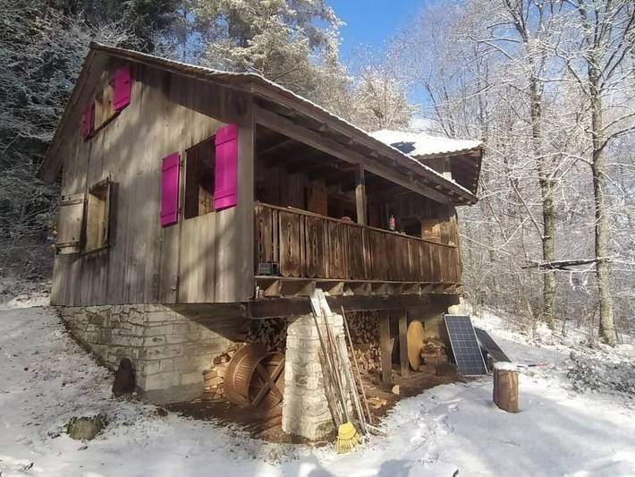 Ferienhaus für 8 Personen, mit Terrasse und Garten sowie Ausblick