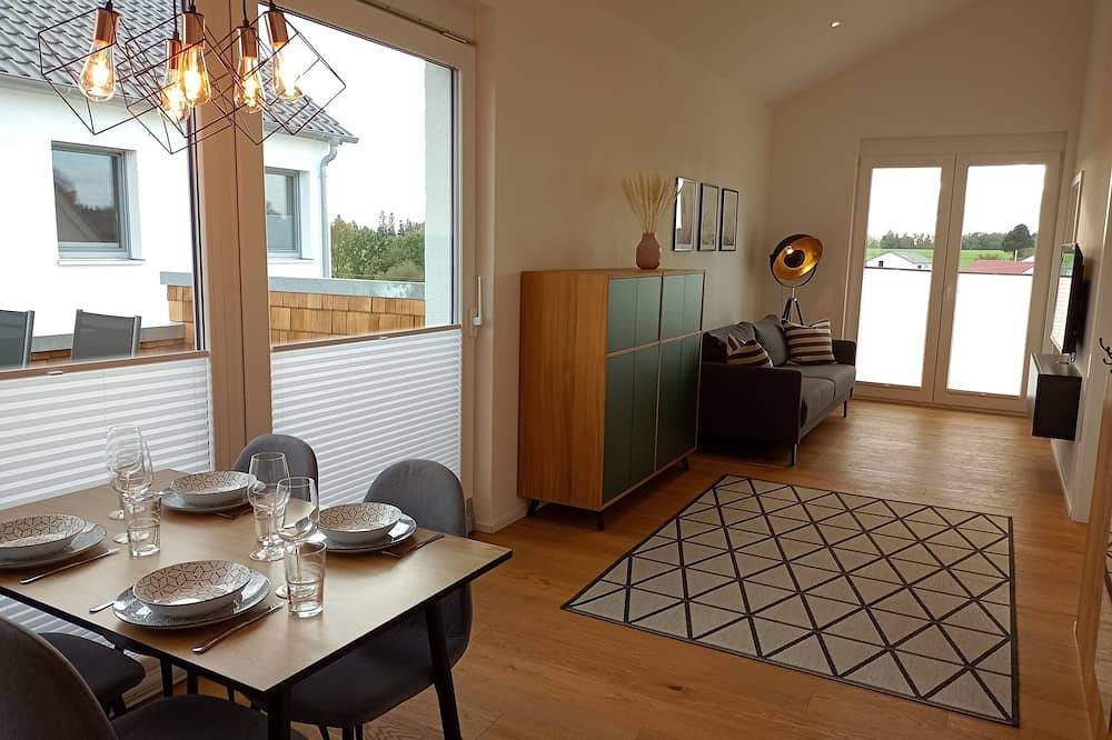 Ganze Wohnung, Moderne Ferienwohnung am Ortsrand mit direkter Nähe zur Natur in Schwäbischer Wald