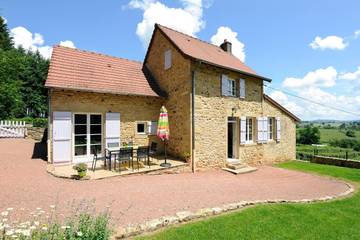 Vakantiehuis voor 5 personen, met tuin, met huisdier in Saône-et-Loire