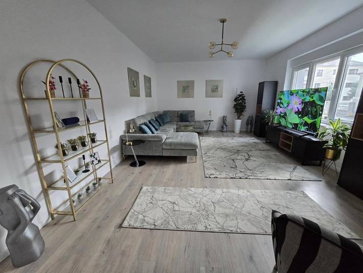 Apartament wakacyjny dla 6 osób, z ogród, zwierzęta dozwolone w Sybin