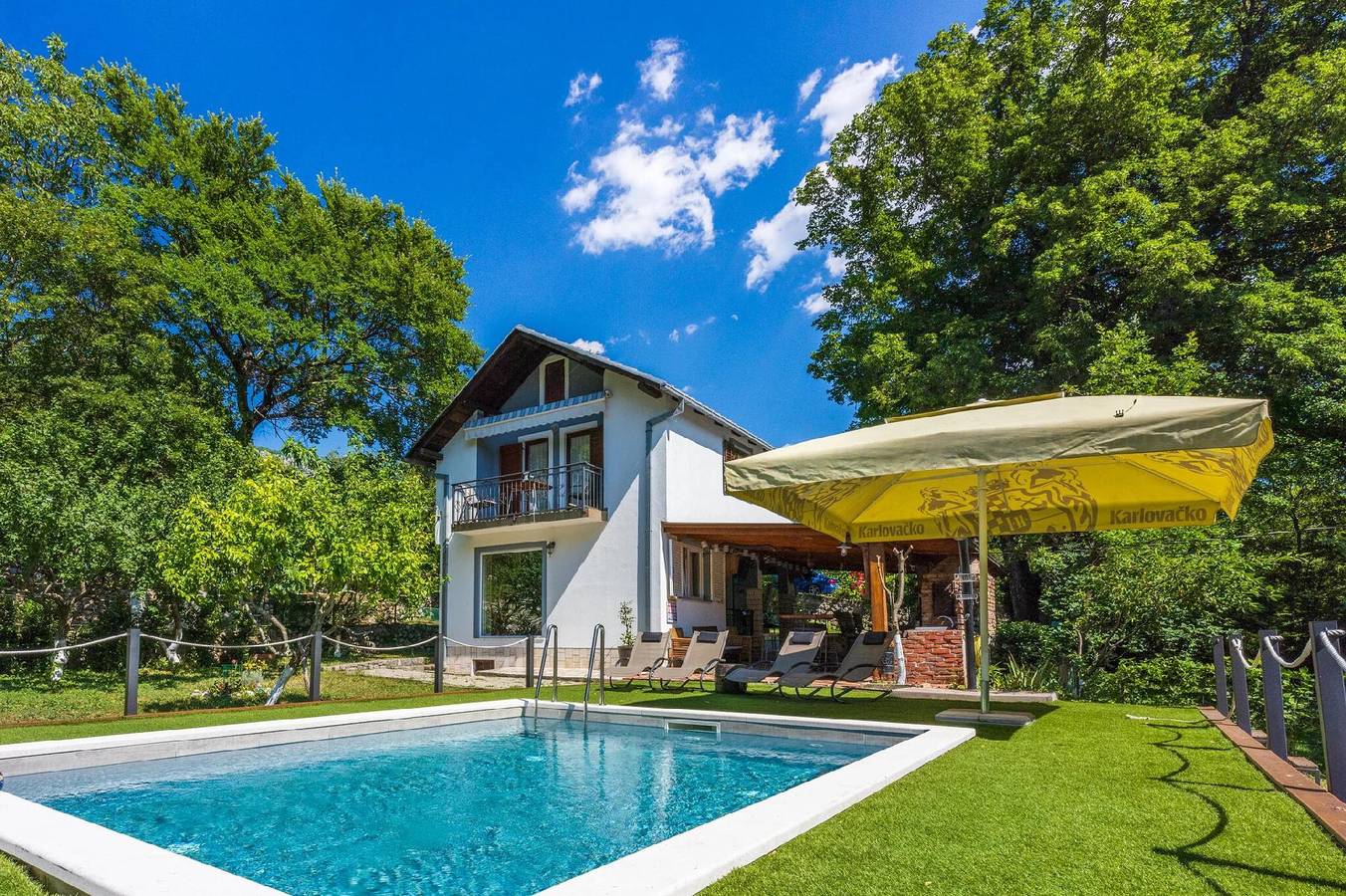 Holiday house with private pool for 6 persons approx. 84 qm in Tribalj, Kvarner Bay (Crikvenica and the surrounding area) in Tribalj, Primorje-Gorski Kotar