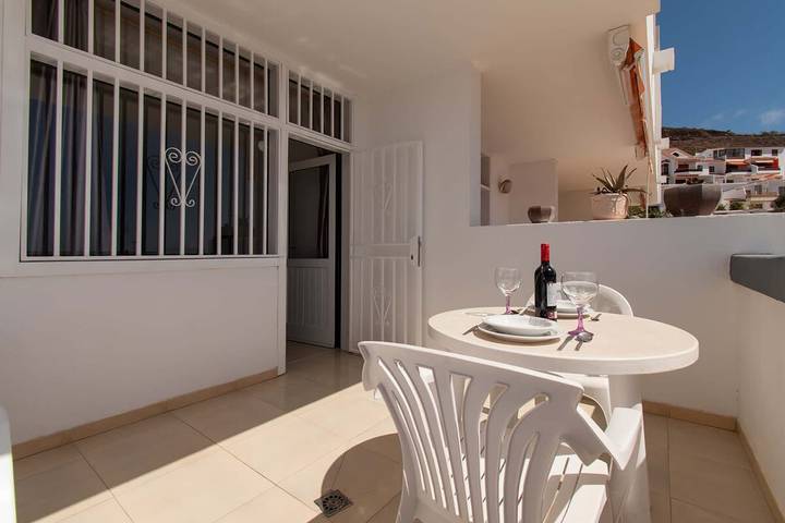 Ferienwohnung für 3 Personen, mit Balkon/Terrasse und Pool, kinderfreundlich in Playa de las Américas - 4