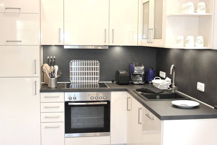 Ferienwohnung für 4 Personen, mit Terrasse und Sauna sowie Garten in Dahme