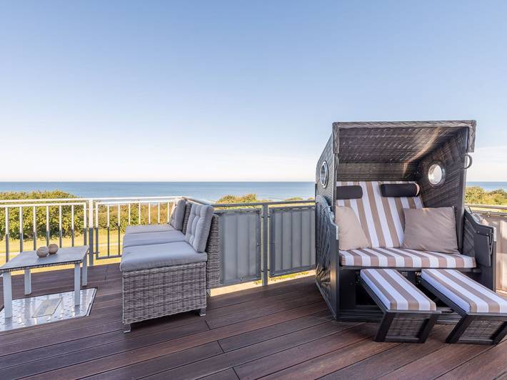 Ferienwohnung für 2 Personen, mit Terrasse an der Ostsee