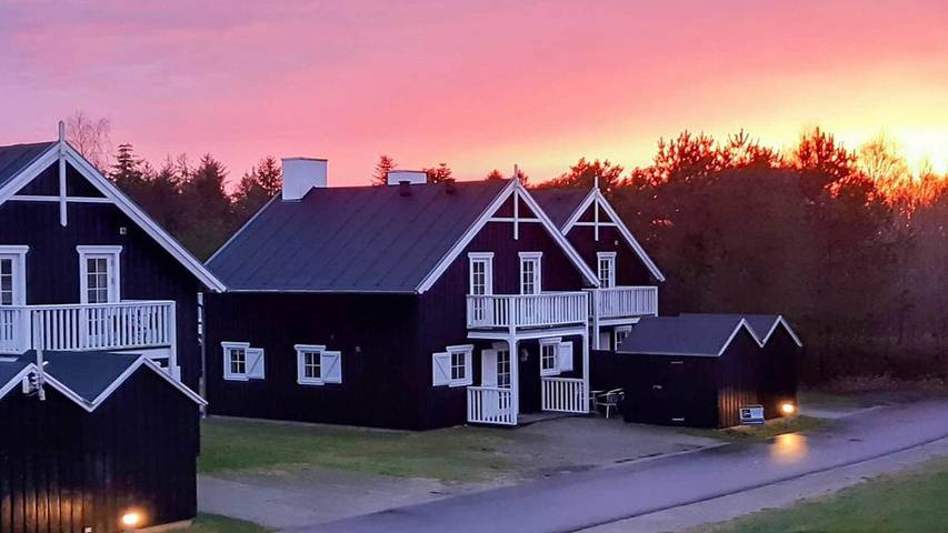 Ferienhaus für 9 Personen, mit Pool und Whirlpool sowie Terrasse und Sauna in Silkeborg