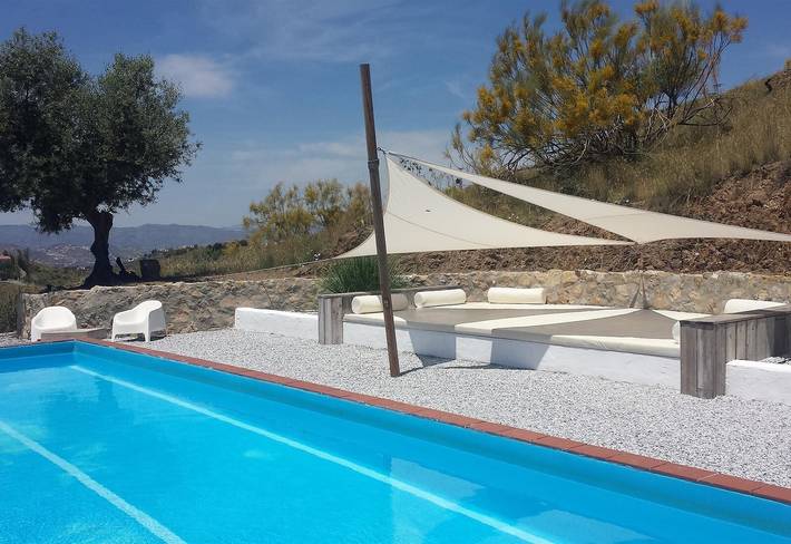 Apartamento para 8 personas, con Jardín en Canillas de Aceituno