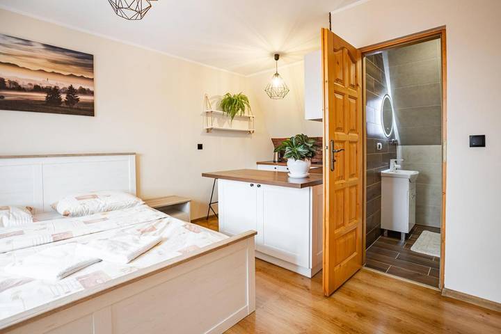 Zakwaterowanie u rodziny goszczącej dla 2 osób, z Jacuzzi i Ogród oraz Widok w Babiogórski Park Narodowy