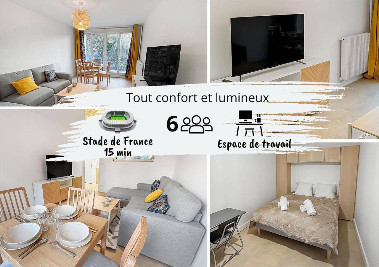 Appartement entier, Two-Bedroom Apartment in Villeneuve-la-Garenne, Hauts-de-Seine