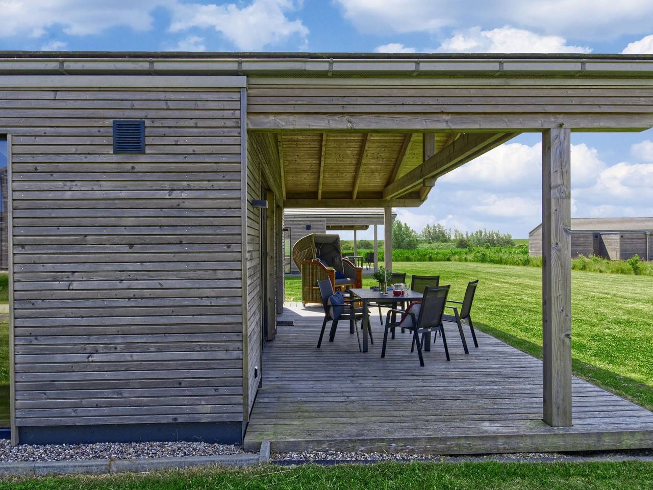 (29) Gud Jard Lodge Andromeda, Kat. Familienzeit - Designferienhaus (29) mit exklusiver Ausstattung in Pellworm, Nordseeküste
