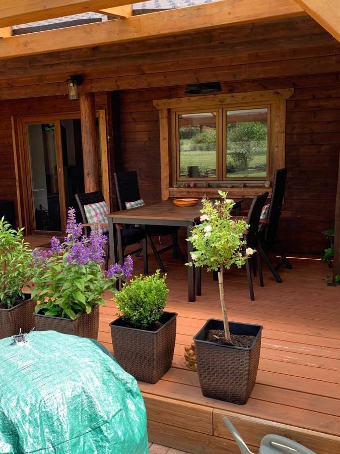 Ferienhaus für 7 Personen, mit Ausblick und Garten, mit Haustier