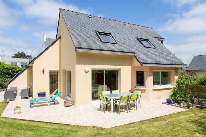 Maison de vacances pour 4 personnes, avec Balcon et Jardin