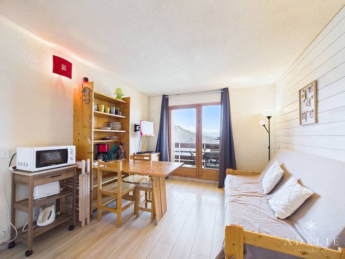 Studio pour 4 personnes, avec Balcon