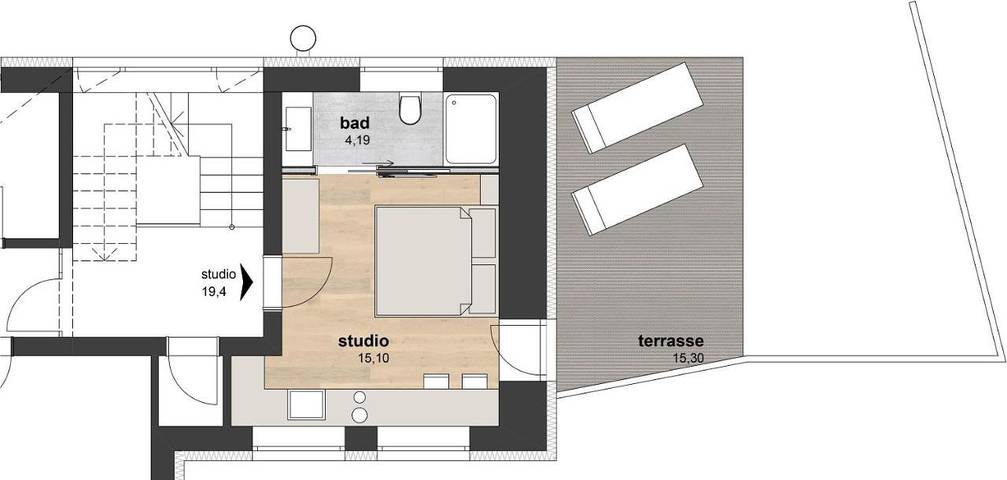 Bnb für 2 Personen, mit Balkon und Ausblick in Silvretta Montafon - 4