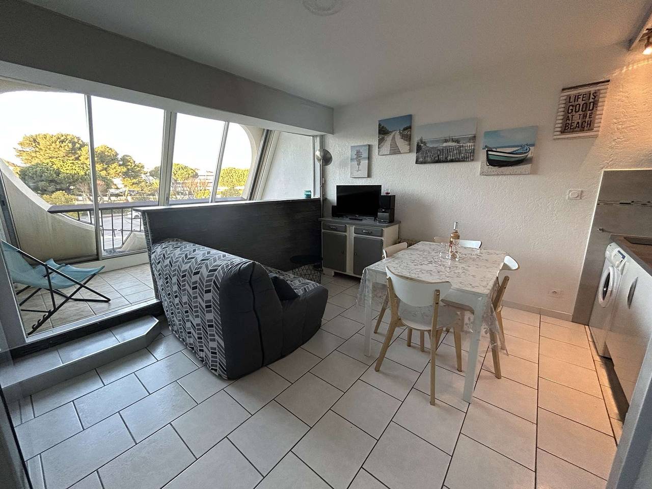 Appartement entier, Appartement familial avec piscine et parking à Port Camargue in Port Camargue, Le Grau-du-Roi