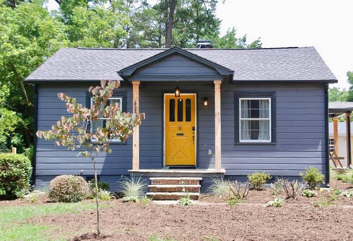 Ferienhaus für 2 Personen, mit Garten in Charlotte