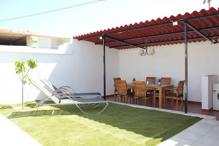 Chalet voor 4 personen, met tuin, met huisdier in Zuid Tenerife