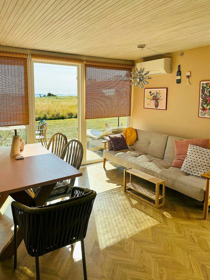 Ferienhaus mit Meerblick für 4 Personen, mit Terrasse, kinderfreundlich