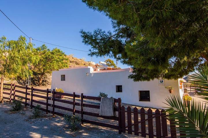 Chambre d’hôte pour 3 personnes, avec Terrasse ainsi que Jardin et Piscine à Tabernas