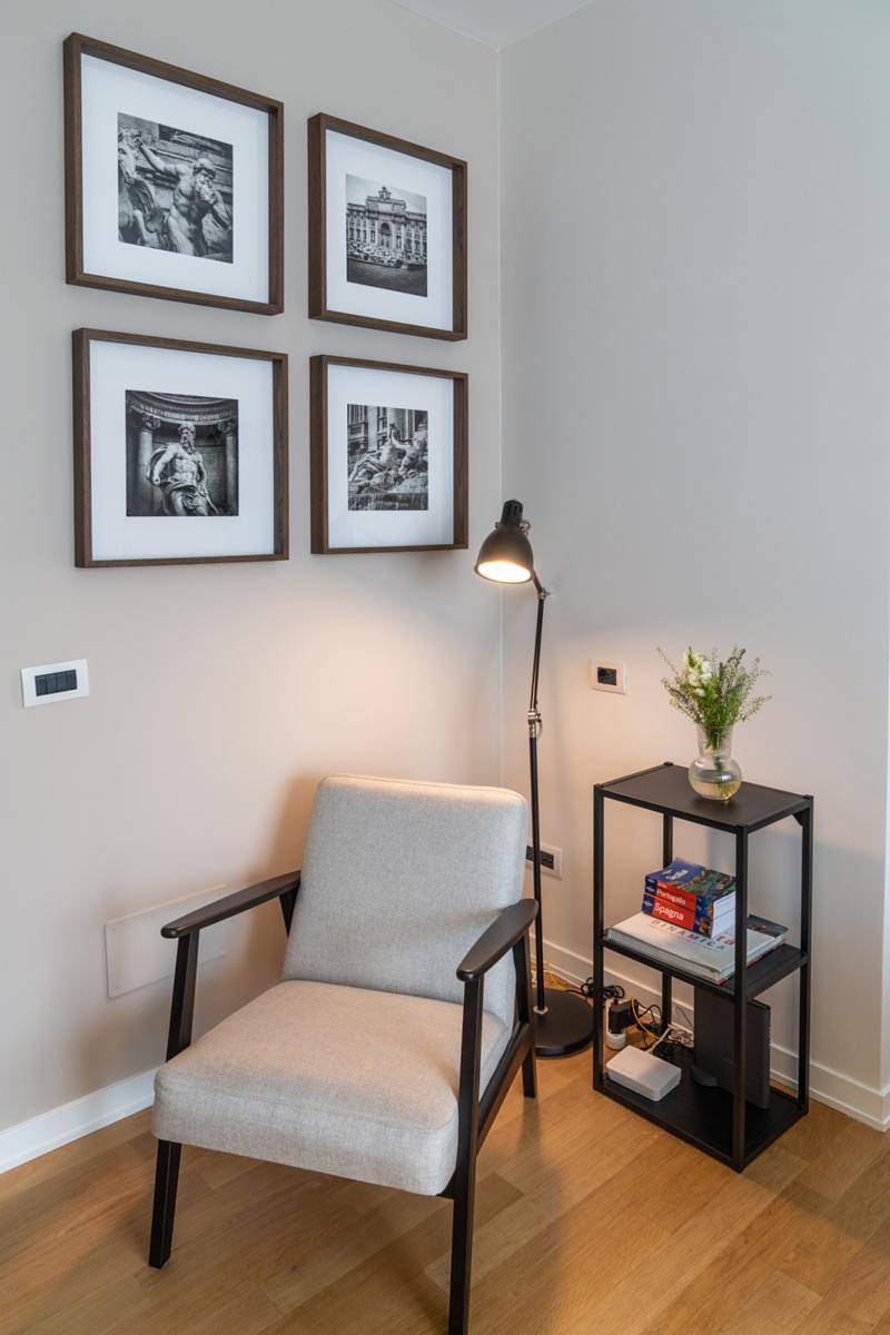 Appartement entier, Appartement de vacances pour 4 personnes avec balcon/terrasse in Rome, Province de Rome