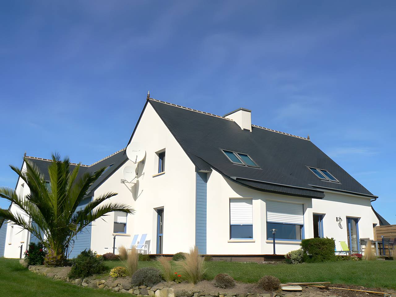 Habitaciones de huéspedes "Océane et Framboise" con vistas al mar - habitación Océane in Plogoff, Iroise