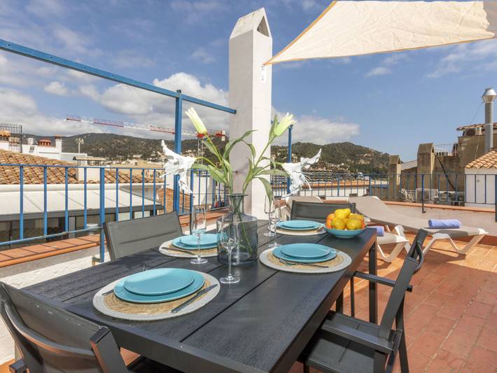Ferienwohnung für 4 Personen, mit Balkon und Terrasse in Tossa de Mar