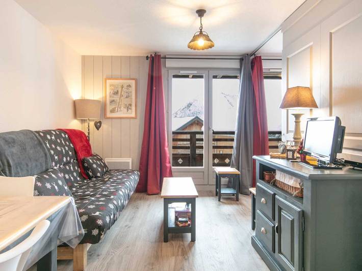 Appartement de vacances pour 4 personnes, avec balcon à Saint-Sorlin-d'Arves