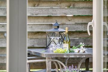 Location de vacances pour 4 personnes, avec terrasse à Ribe