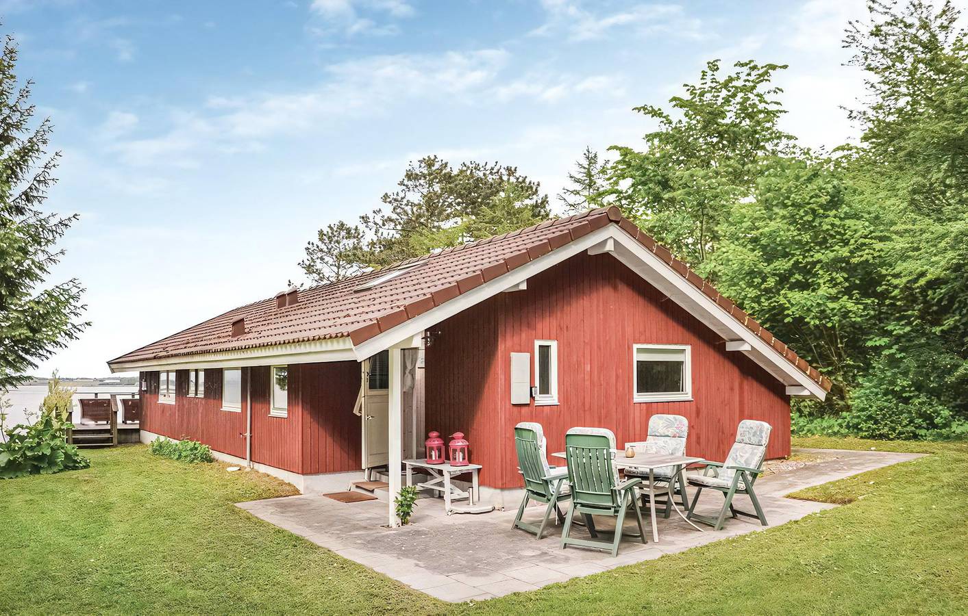 Schönes Ferienhaus mit Blick auf den Fjord in Frederikssund, Frederikssund und Umgebung