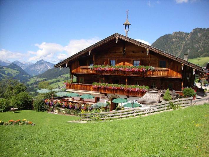 BnB für 4 Personen, mit Balkon und Terrasse sowie Garten und Sauna in Alpbach
