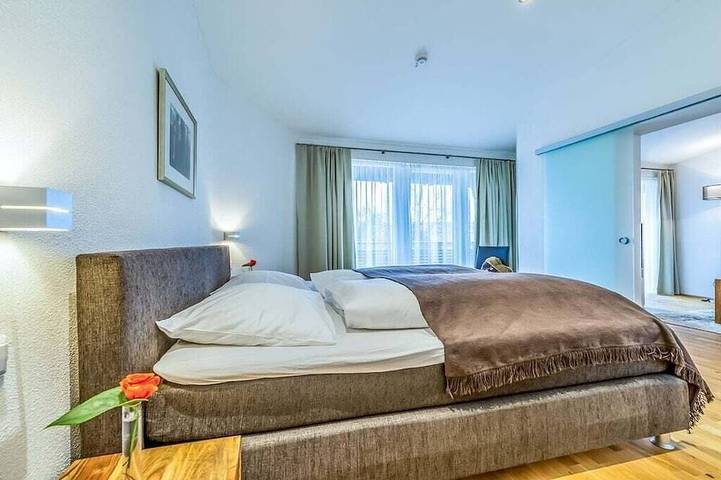 Ferienhaus für 7 Personen, mit Pool und Sauna sowie Balkon in Oberstaufen - 2