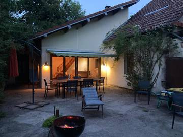 Gîte pour 6 personnes, avec jardin et vue dans Thil-sur-Arroux