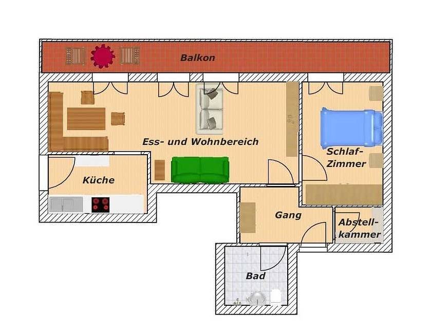 Appartement de vacances entier, Ferienwohnung Kalvarienblick in Bad Tölz, Tölzer Land