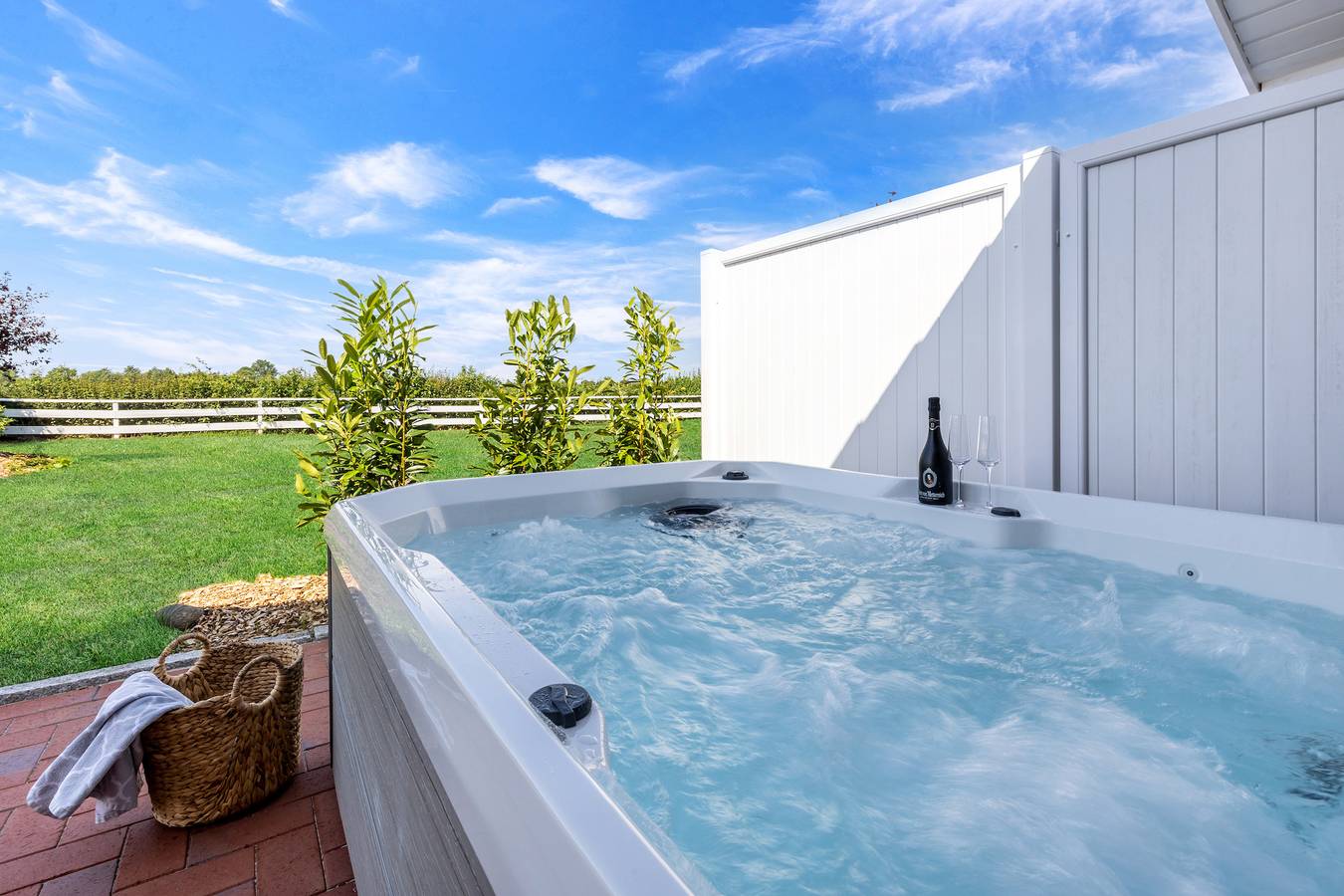 Wellness- Doppelhaushälfte "Meer" eingezäunt 1.30m in Bojendorf, Fehmarn