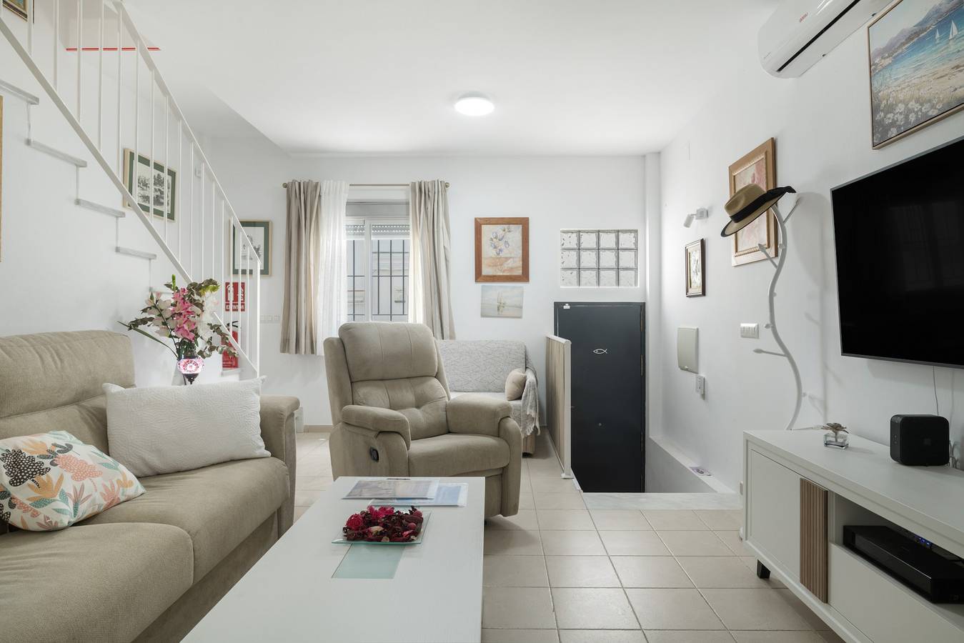 Ganze Wohnung, Zentrale Ferienwohnung mit privatem Solarium in Barbate, Costa de la Luz in Barbate, Costa de la Luz