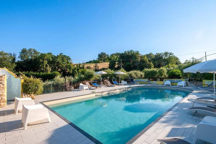 Maison de vacances pour 4 personnes, avec piscine, animaux acceptés - 1
