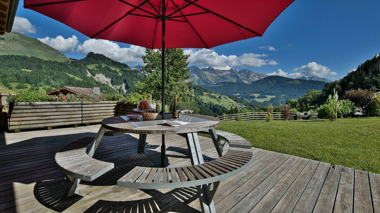 Casa Rural para 8 personas con terraza in Le Grand-Bornand, Región de Annecy