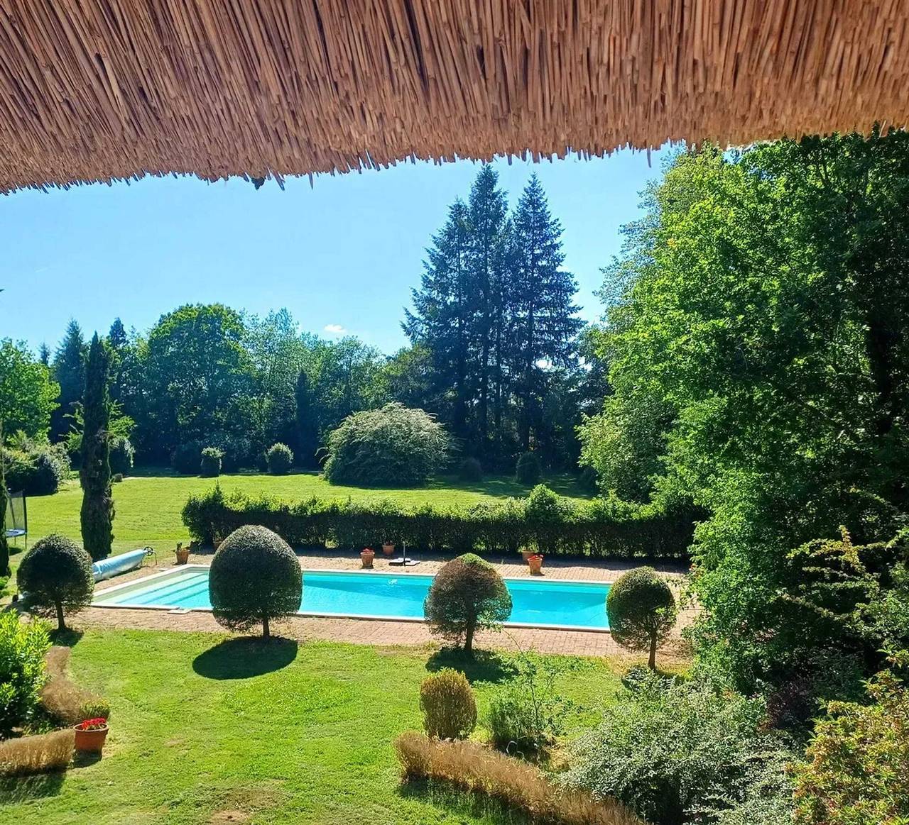 Villa with private pool in Nexon in Saint-Aurélien, Périgord-Limousin Regional Nature Park