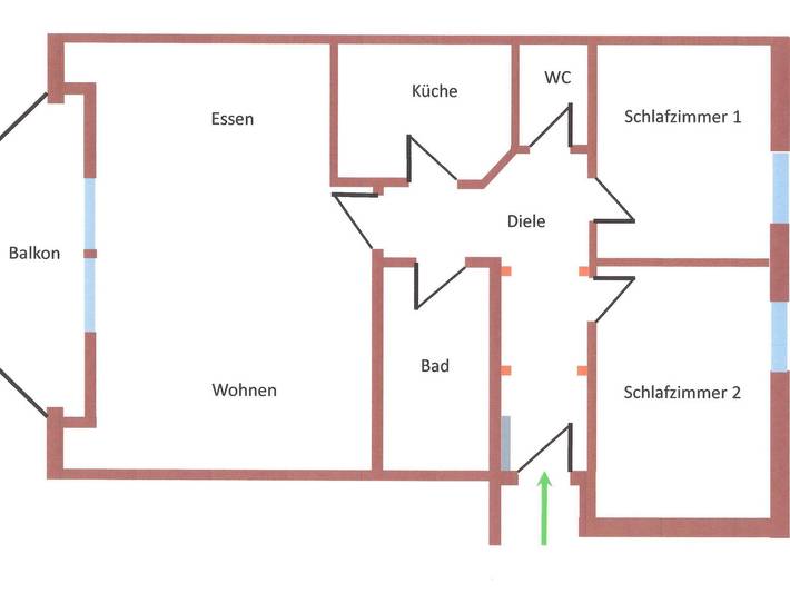 Ferienwohnung für 4 Personen, mit Balkon und Pool in Wangen im Allgäu - 4