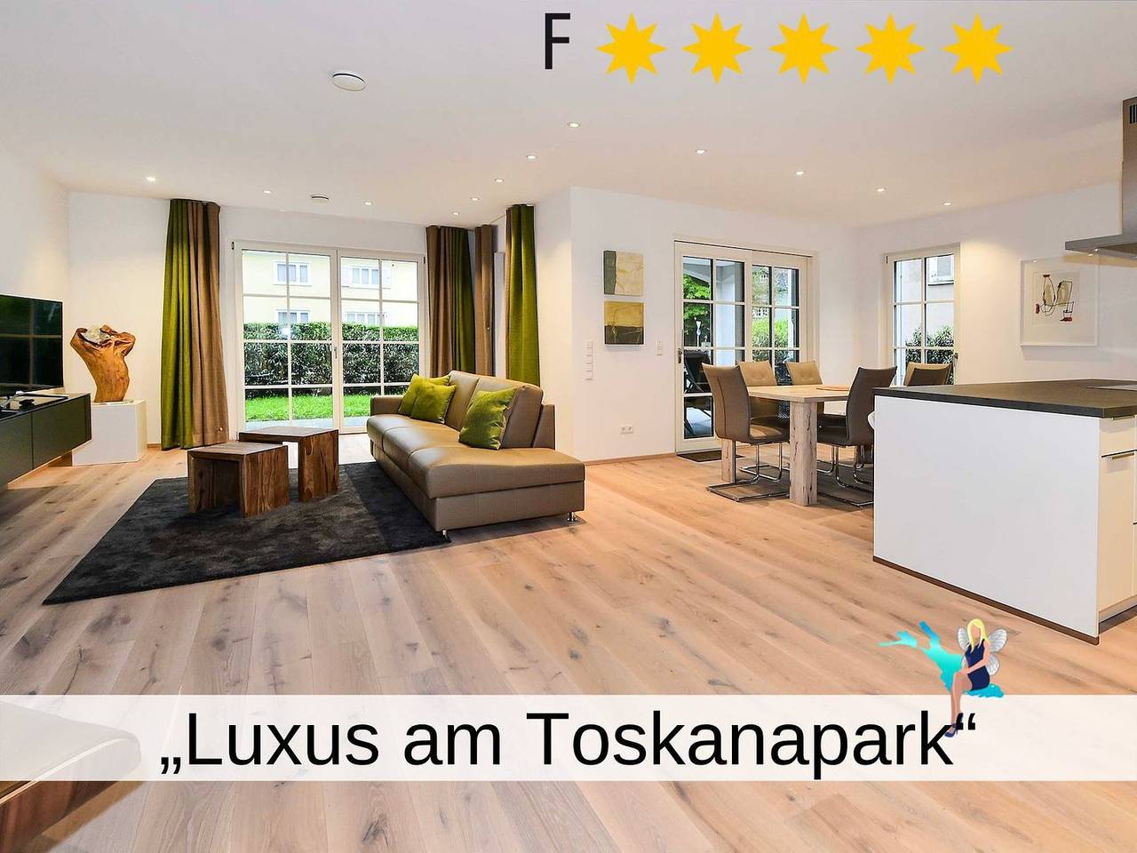 Ganze Wohnung, Ferienwohnung Luxus am Toskanapark - Luxus-Ferienwohnung; seenah und exklusiv in Lindau, Bayerisch Schwaben