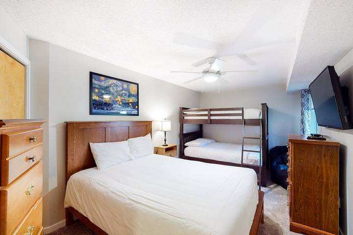 Vacation apartment for 6 people, with terrace in Vermont