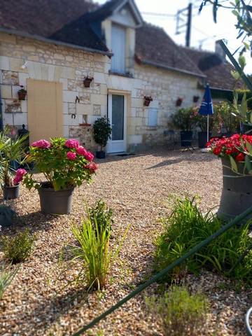 Chambre d’hôte pour 4 personnes, avec terrasse et jardin à Saint-Aignan