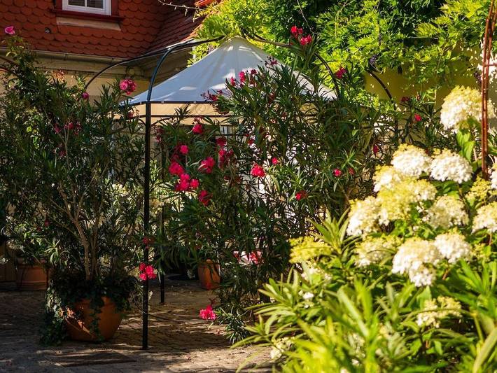 Ferienhaus für 2 Personen, mit Terrasse und Garten sowie Sauna in Freinsheim