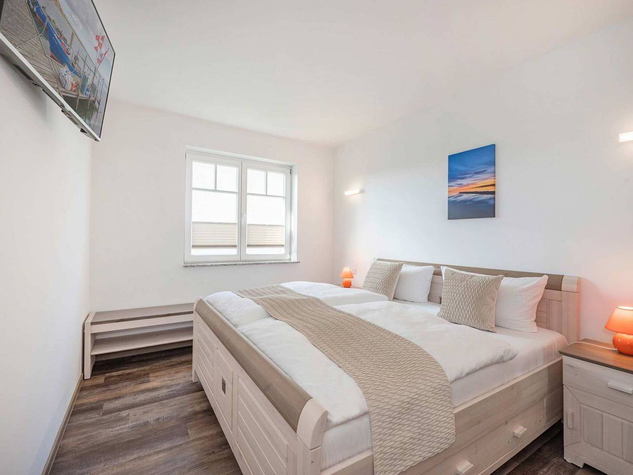 Ganze Ferienwohnung, Haffblick - Moderne Ferienwohnung mit Terrasse & Seeblick – nur 350 m zum Haff in Kamminke, Usedom