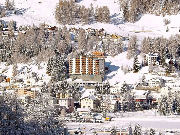 Ferienwohnung für 2 Personen, mit Balkon und Pool in Davos - 3