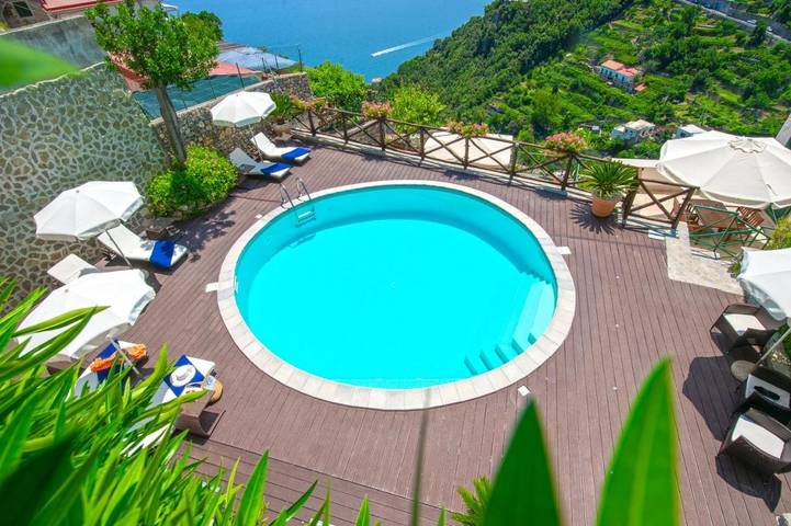 Villa pour 12 personnes, avec jardin ainsi que vue et piscine à Amalfi - 2