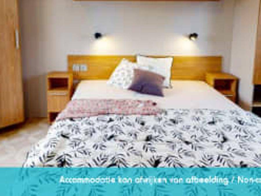 Siblu Camping Lauwersoog - Stacaravan 4 personen - Stacaravan Excellence 2 slaapkamers (4 pers) terras in Lauwersmeer, Nederlandse Noordzeekust