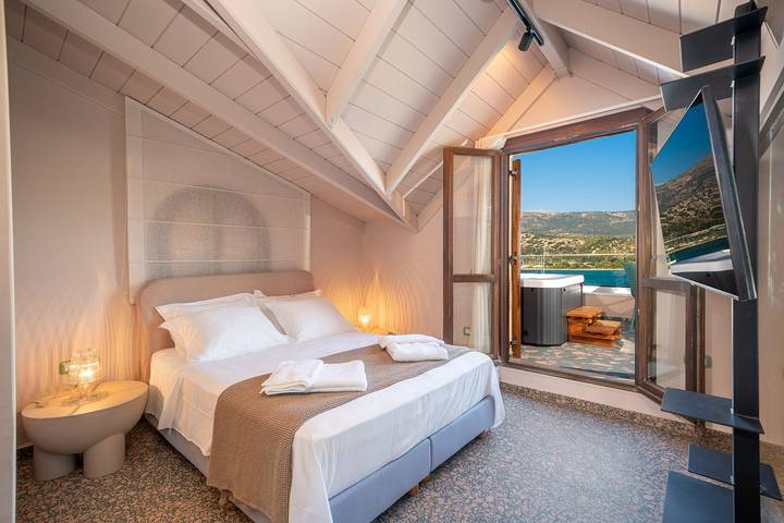 Hôtel pour 4 personnes, avec balcon et jacuzzi dans Argostóli - 2