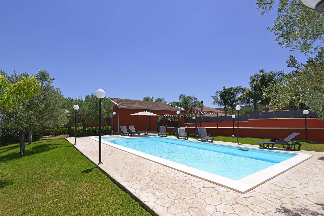 Ferienhaus mit Privatpool in Floridia in Syrakus, Syrakus Provinz